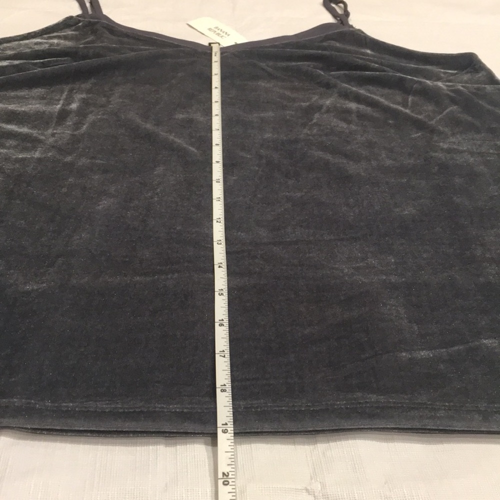 ❤️Velvet cami BANANA REPUBLIC tank V neck NWT - Picture 9 of 14